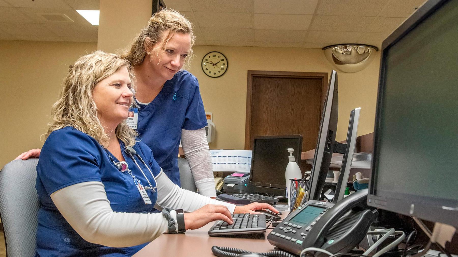 Nursing Students at Sanford Health